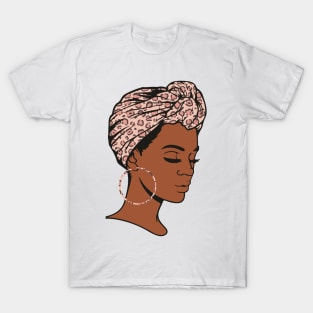 Black Woman, Natural hair, Black girl, Black woman T-Shirt